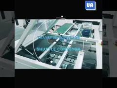 Горизонтальный транспортер траверзы транспортера PCB машины передачи TS-460 450*350mm video