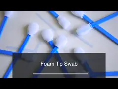 Впрысните пробирки подсказки пены Printerhead очищая пыль автомобиля извлекает video