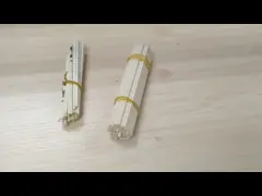 Электрической изоляции штанги Ал2о3 глинозема ИСО полировать керамической керамической поверхностный video