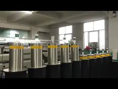 Industrial Roadway Traffic 800mm Electric Rising Bollards 8K Mirror Surface