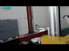 Автоматический низкий фильм стекла e извлекая машину для стеклянного обрабатывая машинного оборудования video