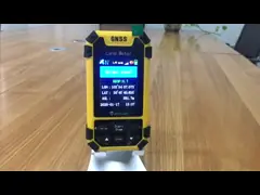 Handheld метр земли GPS для измерения длины зоны video