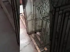 Pearly L Art Glass Panels Thermal Sound Insulation Handcrafted Vogue Timeless Design