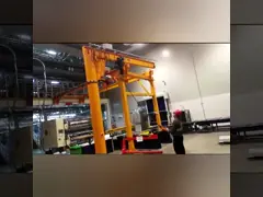 Фиксированное руководство крана кливера заграждения Slewing столбца вращает с электрической лебедкой прочной video