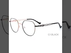 Eyeglasses оправы нержавеющей стали оптические половинные вокруг рамок зрелища video