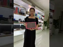 Коробка доставки изготовленного на заказ подарка картона коробки бумаги печатания логотипа рифленого упаковывая для одежд video