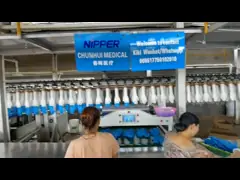 перчатка латекса 9000pcs/H устранимая 80m делая перчатки нитрила машины делая машину video