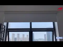 Тени ролика патио окна 300cm Sunblock Wifi перезаряжаемые video