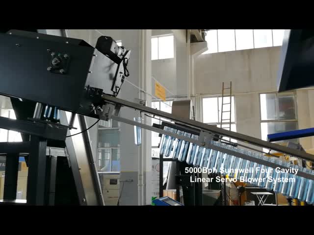 5000Bph Sunswell Four Cavity Linear Servo Blower System