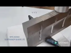 20Khz 500W Half Wave Ultrasonic Cake Cutting Machine 305mm Titanium