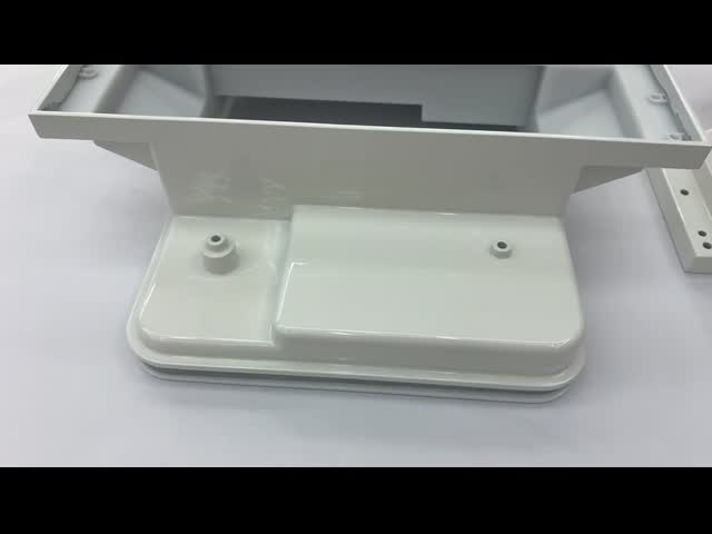 Bending and Laser Cutting Galvanized Plate Sheet Metal Rapid Prototype