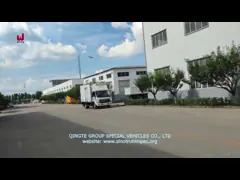 тележка коробки 4X2 электрическая Refrigerated Van 20t Used Refrigerated video
