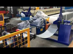 10m/Min гальванизировало стальную машину Downspout сточной канавы уловителя дождя video