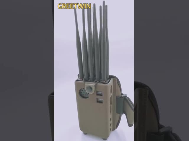 блокатор сигнала Lojack корабля Jammer сигнала 2G 3G 4G 5G WiFi Bluetooth GPS с заряжателем автомобиля видео