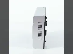 Часы времени фингерпринта бесплатного программного обеспечения для мелкого бизнеса, 3 экрана цвета дюйма TFT video