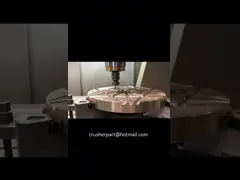 Ударная плита частей дробилки удара запасных частей каменной дробилки плиты молотка нося video