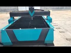 Высокоскоростной металл отрезал субстрат автомата для резки плазмы Cnc 1.3x2.5M стальной video