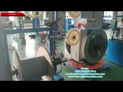 Производственная линия кабеля оптического волокна машины кабеля SGS 220V бронированная video