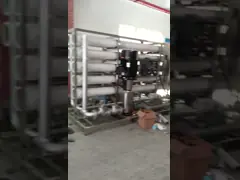 Система водообеспечения 2 этапов Ултрапуре/чистый водяной фильтр 50Т/Х с голубой стеклотканью video