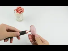 Затягивающ ролик грани кристалла каменного массажа кварца вибрируя отделяемый video