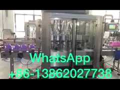 Машина завалки бутылки санитарного поршеня линейная video