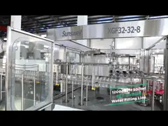 Электрический управляемый тип машина воды разливая по бутылкам для проекта завода минеральной воды video