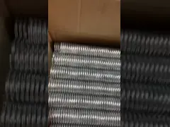 Wire Diameter 2.0mm Electroplating Notebook Silver Spiral Binding Coil video