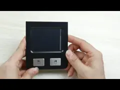 Vandal - Proof Industrial Touchpad Waterproof Black Stainless Steel Material