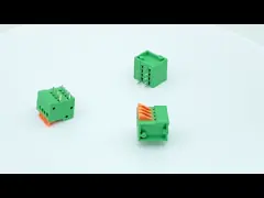 Узкий размечая блок 150V 4A весны PCB 2,54 mm Screwless терминальный video