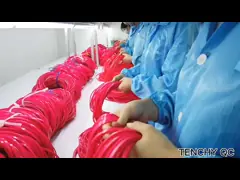 Жаростойкий силиконовый резиновый шнур, высокая эластичность, высокая прочность, длительный срок службы video