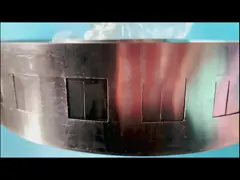 Механическим покрытая никелем заварка пятна JIS прокладки 150HV NW2200 video