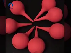 Шприц уха резиновой груши скида 2oz 65ml инструмента уха очищая анти- ручной video