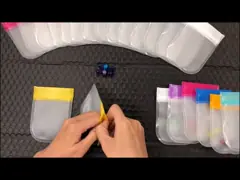 Small Medicine PEVA k Packaging Bag 3*3inches Size