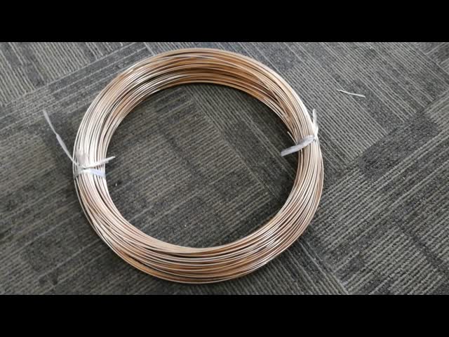 Beryllium C17200 Copper Based Alloys DIN 2.1247 Wire For Elasticity Spring