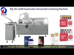 Box Cartoning Packing Machine Automatic Small Horizontal For Blister Sachet