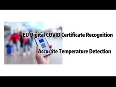 Interactive 8inch Face Recognition Temperature Device With Android 7.1 System