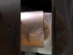 Пластиковый тип простирания крена фильма PVA расстворимый в воде упаковывая video