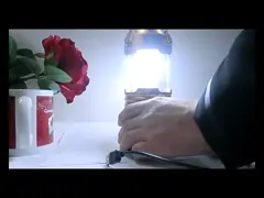 Перезаряжаемые располагаясь лагерем солнечная приведенная в действие портативная батарея светов IP55 18650 video