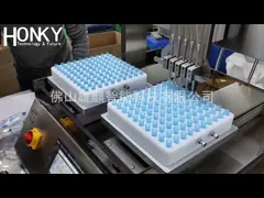 máquina de embotellado de escritorio del perfume de la bomba 0.6ml 250 PCS/minuto