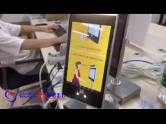 ফেসিয়াল রিকগনিশন সহ পথচারীদের ফ্ল্যাপ টার্নস্টাইল ব্যারিয়ার সিকিউরিটি ব্যারিয়ার গেট