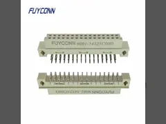 Female DIN 41612 Connector 2 Rows 64 Pin Right Angle Euro card Connector