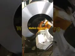 42r/Min Rotation Flange Facing Machine 2000L/Min With 50mm Stroke