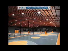 Винил ПВК спортзала баскетбольной площадки штранг-прессования справляясь Кристл 4,5/7,0 мм толщины video