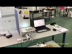 Машины маркировки лазера волокна Raycus JPT МАКС 20W 30W машина Engraver лазера портативной мини портативная video