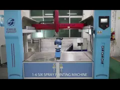 Машина 400MM картины брызг привода мотора сервопривода автоматическая для оборудования video