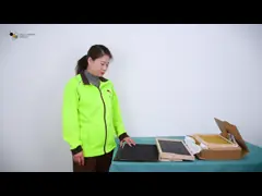 Ферма собрала деревянные рамки пчелы с пластиковым учреждением пчелы video