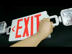 3.6V ABS светов аварийного выхода никелькадмиевой батареи 120V video