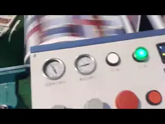 Крен для того чтобы свернуть машину для производства бумажных ламинатов 50m/Min фильма PVC Bopp термальную video