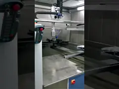 Машина картины брызг ISO9001 600mm автоматическая для частей автомобиля video