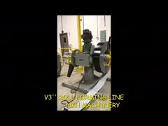 Долина формировать машину, профиль крыши проблескивая делая машину video